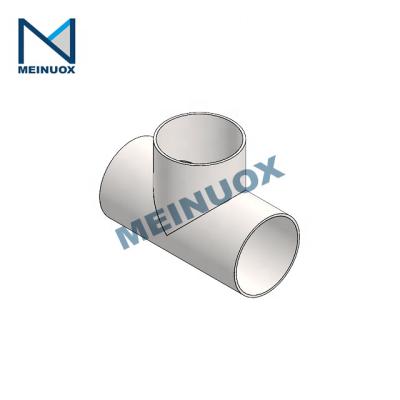 China Corrosion Resistant Meinuox SMS/ISO Standard Sanitary Tee for sale