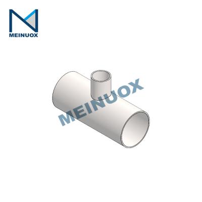 China Corrosion Resistant Meinuox SMS/ISO Standard Sanitary Reducing Tee for sale