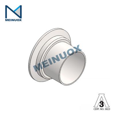 China SS304 / SS304L Meinuox 11864-3 Form A(3A) Flange Aseptic Liner for sale