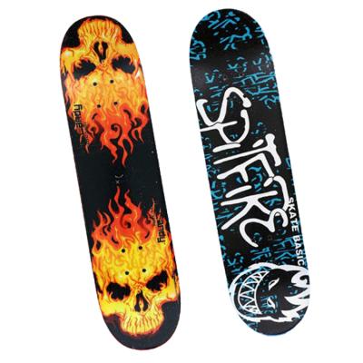 China Fashion Professional Customized 7Ply 100% Canadian Street Skateboard Custom Maple Skateboard Deck for sale