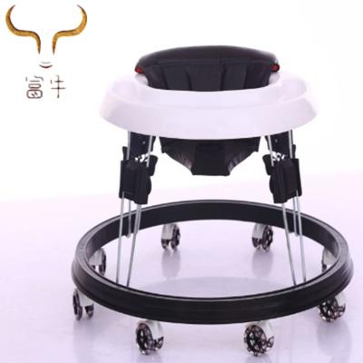 China Popular foldable baby walker 1-3 years old person rollover anti - folding multifunctional baby walker for sale