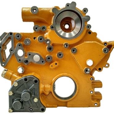 China High quality machinery repair shops E320C oil pump with inter cooler for excavator oil pump assy for sale