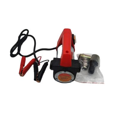 China 12V 24V Machinery Repair Shop Construction Machinery Accessories Fuel Transfer Pump Electronic Oil Transfer Pump for sale