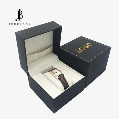 China Watch PU Leather Wristwatch Boxes Case Watch Packaging Box for sale