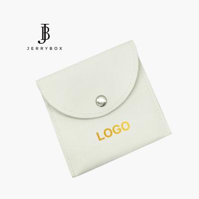 China Custom Jewelry Logo PU Leather Jewelry Bag for sale