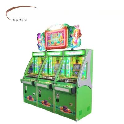 China Three Players Electronic Arcade Coin Pusher Machine For Game Zone for sale