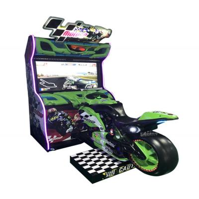 China Coin Operated GP Motorcycle Game Machine Dynamic Designing Comfortable for sale