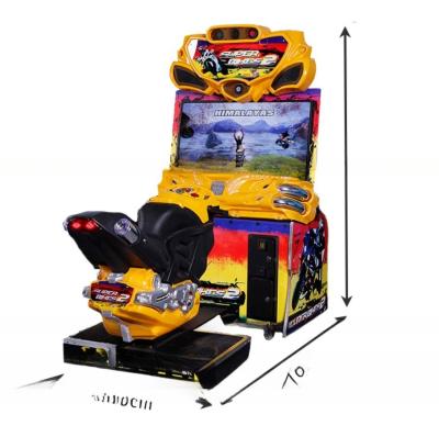 China 42LCD Motorbike Arcade Machine Ff Motorcycle Arcade Games For Funzone for sale