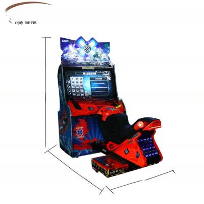 China Dreamland Snowcross Motorcycle Game Machine Resort Arcade Motorbike Simulator for sale