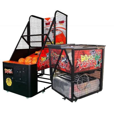 China Dreamland coin operated arcade basketball machine ticket redemption folding basketball arcade game machine for sale for sale