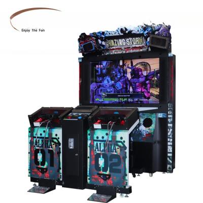 China Double Players Razing Storm Arcade Machine Arcade Cabinet Shooter High End for sale