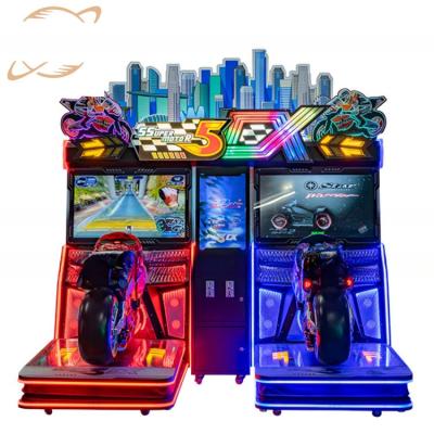 China Dreamland Game Room Simulator Auto Arcade Motorcycle Game Machines Arcade Bike Racing Game Machine Te koop