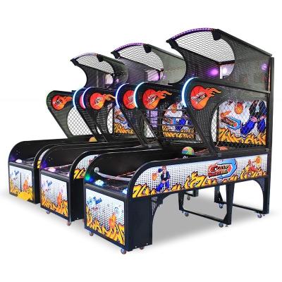 China Coin Operated Custom Basketball Arcade Game Machine Music Customization for sale