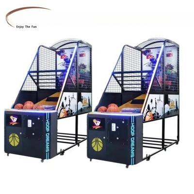 China Shopping Mall Full Size Basketball Arcade Machine CE Certificate for sale