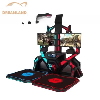 China New Arrival Game Park Arcade Game Machines Double Players Shooting 9D VR Game Machine Virtual Reality Equipment for sale