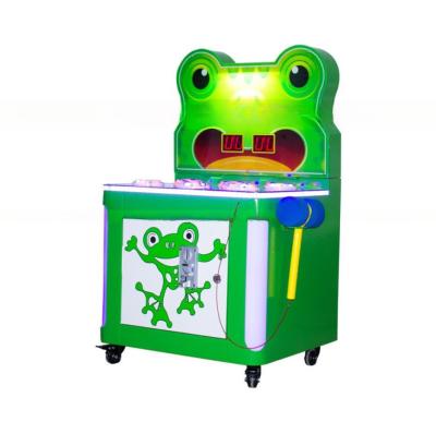 China Dreamland single player kids game machine coin operated hit frog ticket games for game center for sale