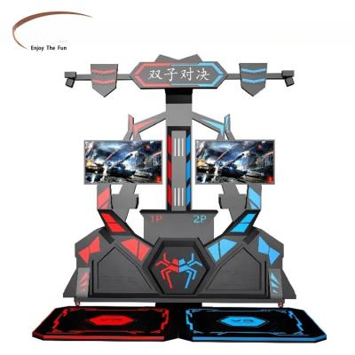 China Duas jogadoras Virtual Reality Shooting Game Machine 9D Arena Multiplayer VR Shooting à venda