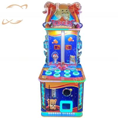 Cina 80W Hit The Frog Gioco Bambini Macchina Arcade Lusso Apparizione stabile in vendita