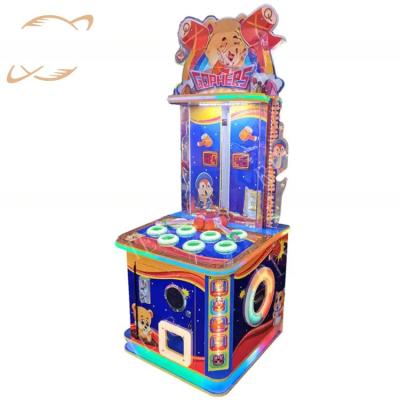 China Game Mall Coin Kids Game Machine Hit Hammer Game Machine Met US Plug Te koop