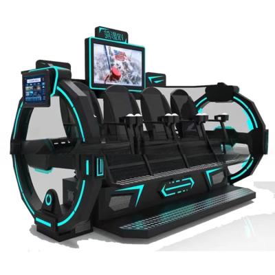 Κίνα Σούπερ VR αυγό καρέκλα 2 / 3 / 4 θέσεις multiplayer 9D VR All In One VR roller coaster παιχνίδι VR προσομοιωτή μηχανή προς πώληση