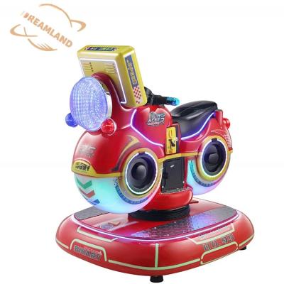 China Dreamland Didi motorcycle interactive game machine coin operated children rocking car electric rocking machine for sale