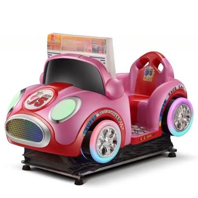 China Dreamland Münze betriebene 3D-interaktive Spiele Karting Auto Kinderfahrten Spielautomat für Kinder Spielzimmer zu verkaufen