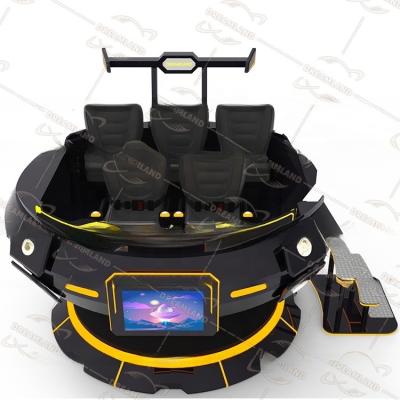 China Dreamland 360 VR Simulator 360 Degree Rotating 5 Seats VR Magic UFO for sale