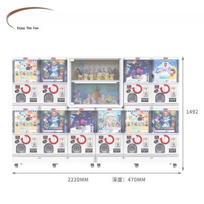 China Dreamland gashapon mini crane claw machine capsule toy mega mini claw toys machine for sale