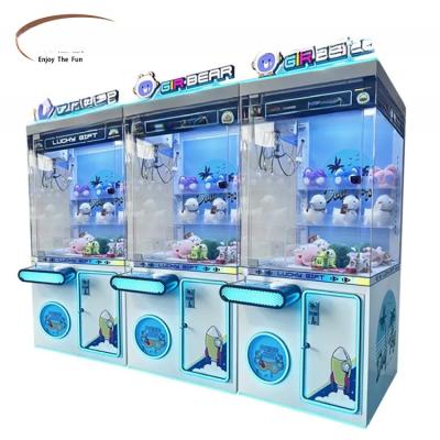 China Dreamland funny coin games plush toys doll prize machine coin operated kids toy vending machine for sale