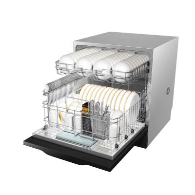 China Automatic Drawer Dishwasher 7 Programs Dish Washing Dishwasher With Disinfection Function for sale