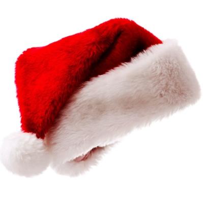 China Luxury Party Props Christmas Ornaments Adult Hats Santa Hats Gold Velvet Christmas Cap for sale