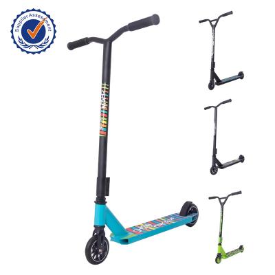 China Hot Selling Pro Safety Street Stunt Scooter Adult Extreme Dull Wheel Kick Scooter Stunt Scooter With Aluminum Core for sale