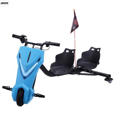 China ABS +Iron New Design 2 Seats 3 Wheels Powered Electric Drift Scooter for sale