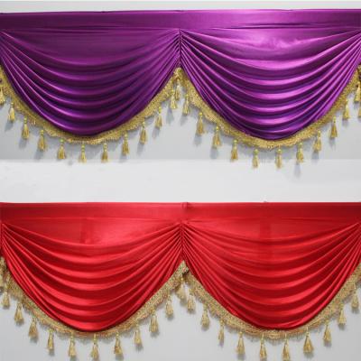 China Drop the simple wedding and decoration wall curtains for sale