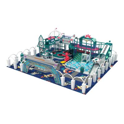 China Small Commercial Indoor Playground Plastic Kids Playground Equipment For Children for sale