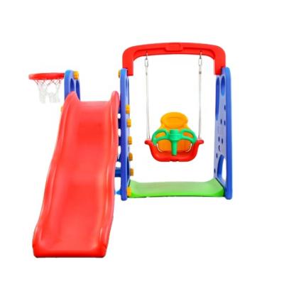 China Cheap Preschool Toddler Kids Indoor Plastic Slide LE.HT.005 for sale