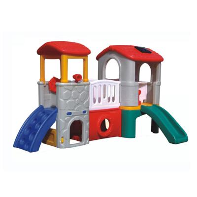 China Good quality commercial children's plastic indoor playhouse with slide LE.HT.015 for sale