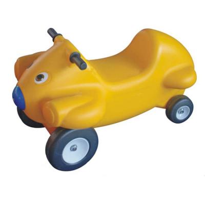 China HDPE Car Shape Plastic Fun Baby Rocking Horse Toy for sale