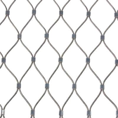 China X-TEND Fencing SS Rope Mesh Build Guardrail Stainless Steel Cable Net Balcony Fence Stainless Steel Cable Net for sale