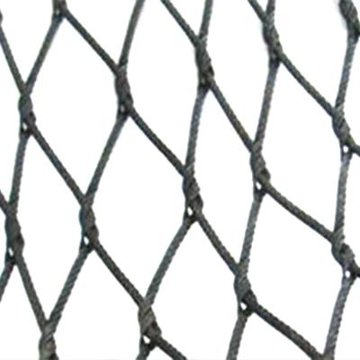 China Anping Handcrafted Manufacture Stainless Steel Mesh /black Net Rope Mesh For Zoo for sale