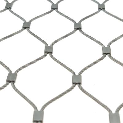 China Plain Weave Zoo Mesh 304 Flexible Stainless Steel 316L Enclosure Animal Mesh for sale