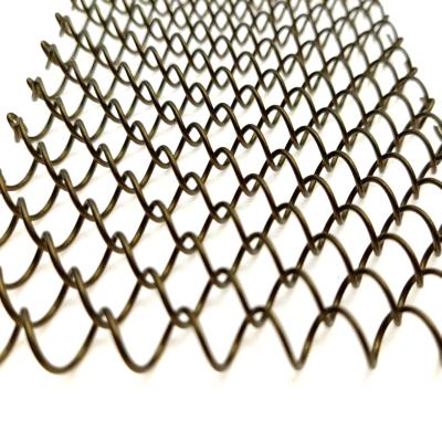 China Decorative Plain Weave Metal Chain Link Mesh Curtain/Decorative Aluminum Alloy Mesh Coil Drapery for sale