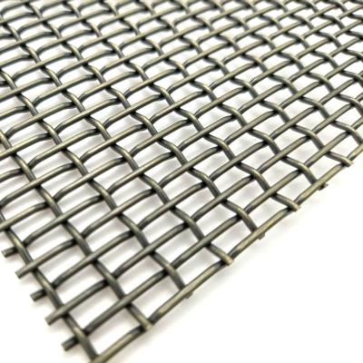 China Plain Weave Interior Design Metal Woven Mesh For Building Facades Curtain Wall for sale