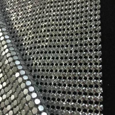 China Shiny Abrasion Resistance Metal Sequin Fabric, Multicolor Metal Sequin Fabric For Curtains, Garments And Accessories for sale