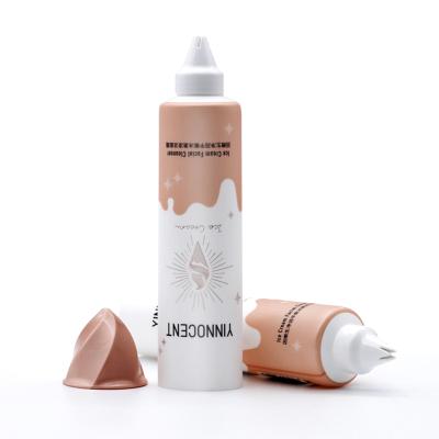 China Custom Printing 100ml Ice Cream Shape Aluminum HDPE Applicator Lotion Tube Cosmetic Cosmetic for sale