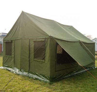 China Wholesale Outdoor Army Canvas Green Winter Steel Frame Camping Military Tent for sale