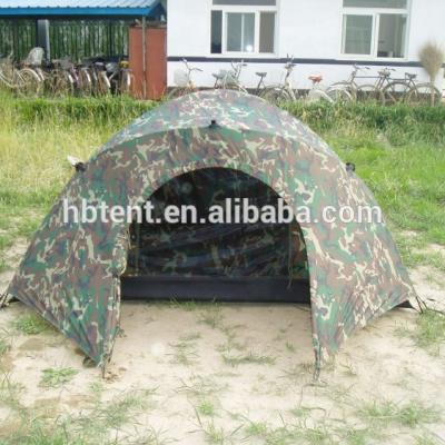 China Diagonal Bracing Type Two Person Double Layer Fighting Tent for sale