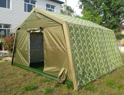 China Camouflage Portable Woodland Desert Tent Refugee Humanitarian Aid Disaster View Disaster Folding Family Military Tents For Sale Army Tent for sale