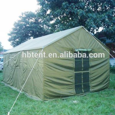 China TarpaulWholesale Steel Frame Winter Green Heavy Duty Surplus Outdoor Canvas Army TarpaulWholesale Military Command Camping Tent for sale