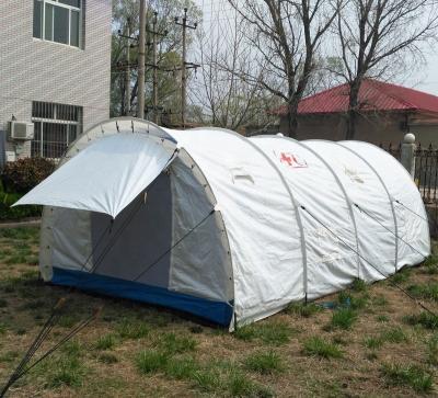 China Extended Type Relief Tent In Stock Emergency Tent Ready To Ship Refugee Tent for sale